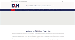 Desktop Screenshot of dlhfluidpower.com